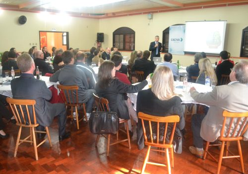 Mais de 60 empresários locais participaram do encontro nesta quarta-feira, dia 11 (Foto: Divulgação)