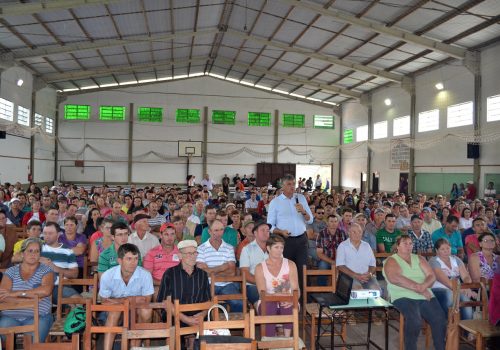 Progresso foi a região que registrou o maior número de associados, foram mais de 400 pessoas presentes (Foto: Carina Marques)