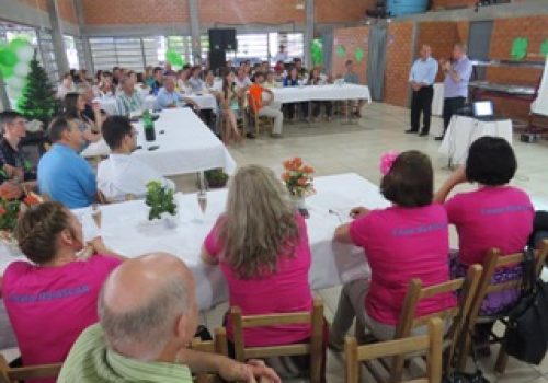 Evento ocorreu na Associação Atlética Brasilata, em Estrela, na sexta-feira, dia 13 (Foto: Tiago Bald)