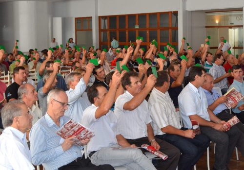 Delegados sinalizaram, com unanimidade, parecer favorável às contas do exercício de 2013 (Foto: Carina Marques)