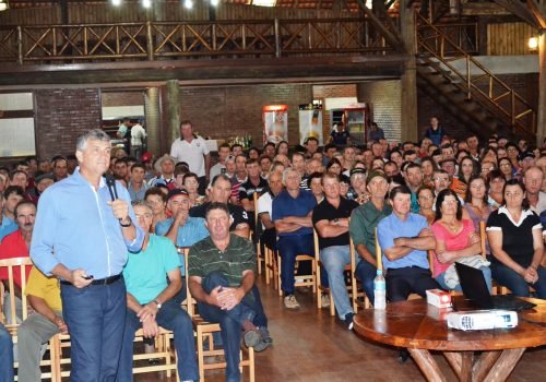 Vespasiano Corrêa foi o último município a receber as assembleias regionais (Foto: Carina Marques)