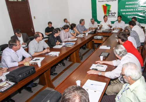 Reunião da Câmara Setorial do Leite do Estado debate e dá prosseguimento à estruturação da cadeia leiteira gaúcha (Foto: Divulgação)