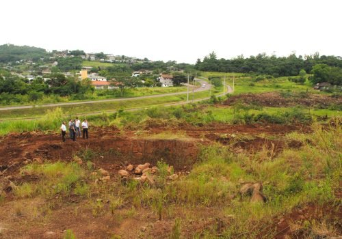 Empresas deverão ocupar espaço de 68 mil metros quadrados da área, situada às margens da ERS-332 (Foto: Gisele A. Feraboli)